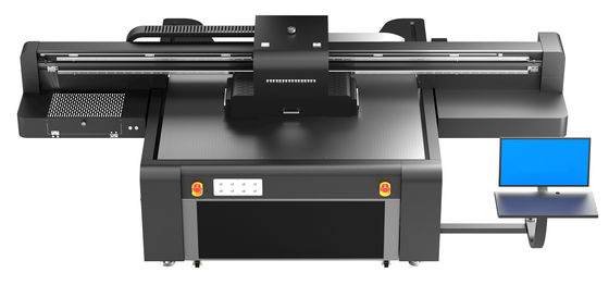 Impresora UV de cama plana con sistema de curado de lámpara LED UV, altura media 10 cm, ultra personalizable