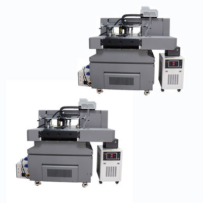 Impresora UV versátil Impresora de botellas de cama plana con lámparas de secado UV LED