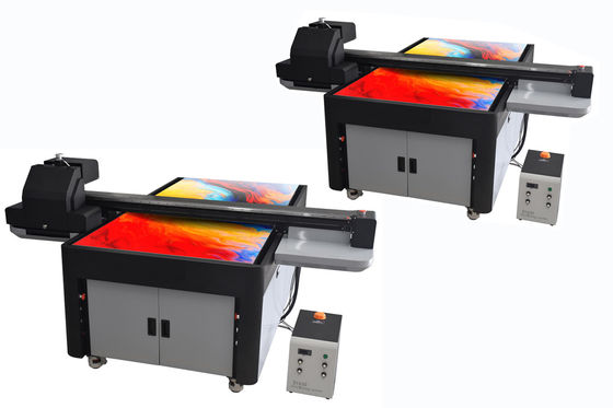 Impresora UV de gran formato de 2 cabezas de impresión Máquina de impresión de señales profesionales con tinta LED UV
