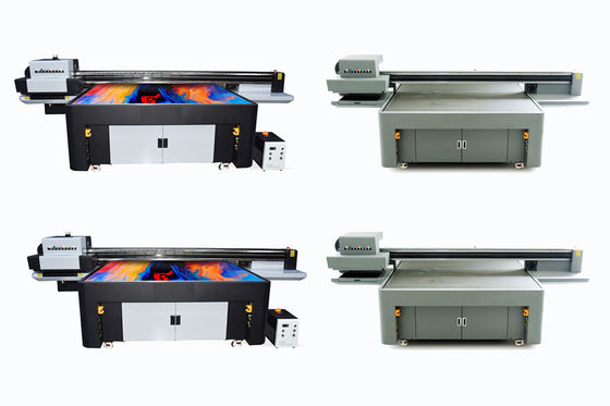 Impresora de inyección de tinta Impresora de gran formato con colores de tinta amarilla y tipo accionado eléctricamente