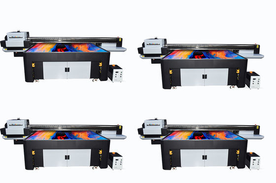 High Precision UV Printer for Mobile Phone Case Equipment Dimension 4130 X 2000 X 1300mm Ink Color W CMYKLCLM Light Oil