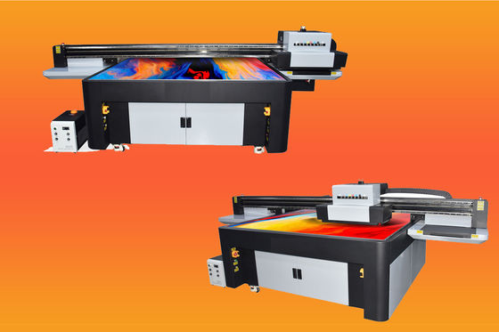 Impresora UV comercial de piso plano Impresora de etiquetas de inyección de tinta UV de precisión Compacta