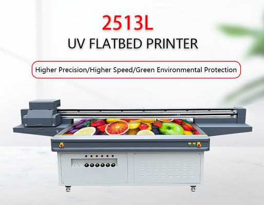 2 cabezas de impresión Impresora de cama plana con sistema de alimentación y recolección automática