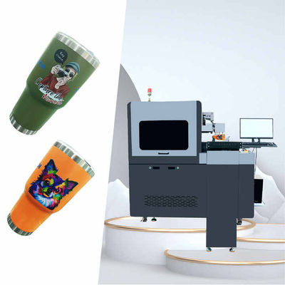 Impresora de inyección de tinta UV de cilindro multipropósito a todo color con Ethernet USB