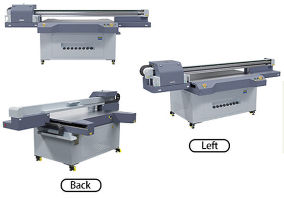 Impresora de tela plana UV de suministro continuo de tinta con cabeza de impresión Epson DX5 y estructura de marco de acero