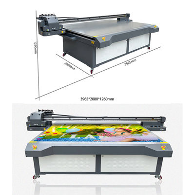 Impresora UV LED para impresión industrial directa de paneles planos con impresión de puntos variables
