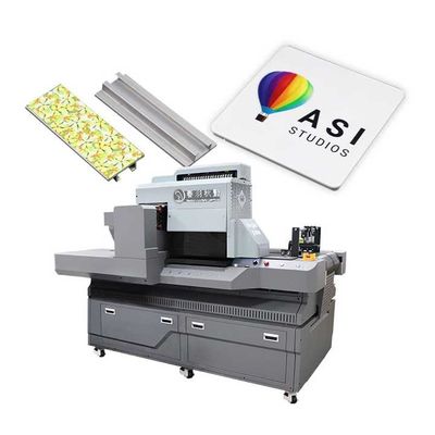 Impresora UV de paso único de impresión rápida con boquilla de Ricoh Gen 5 y fuente de alimentación AC 220V / 50Hz / 60HZ