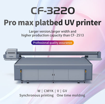 Impresora UV de 600 npi Orifice 1280 760KG para empresas