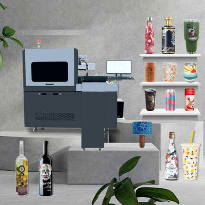 1812mm* 660mm*1820mm Impresora UV cilíndrica con capacidad multicolor para el sistema operativo Windows 7/8/10