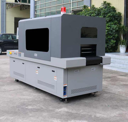Impresión de software Impresora UV de paso único con fuente de alimentación AC 220V/50Hz/60HZ y anchura media de impresión de 0-50cm