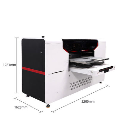 Máquina de impresión de prendas de vestir de 50 Hz a 60 Hz con tamaño de máquina de 2500x1140x1400 mm