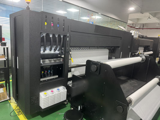 Impresora de Tejidos de Alta Precisión con Tecnología de Punto Variable VSD y 8 Boquillas