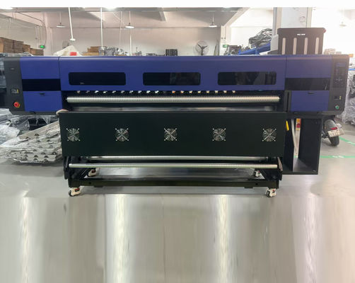 Impresora textil digital de retención de humedad automática totalmente sellada con 16 cabezas de impresión y rieles de guía THK japoneses