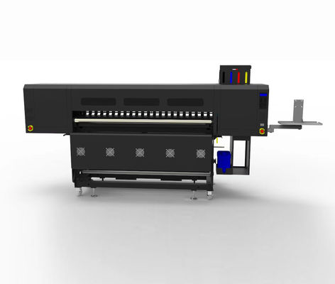 Impresora textil digital de hasta 3,2 metros de ancho de impresión con sistema automático de limpieza de banda incluido