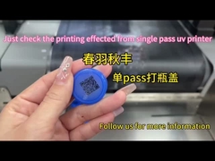 Industria Impresora UV de paso único Impresión de gran formato Impresora a prueba de agua