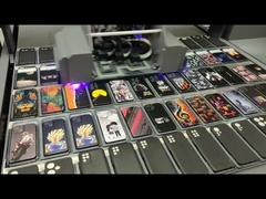 Potente impresora de tarjetas de identificación UV máquina de impresión UV personalizada de inyección de tinta