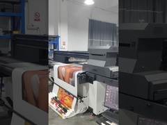 Impresora automática de vinilo de rollo a rollo con sistema de secado UV