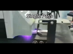 Impresora UV de paso único Impresora de botellas de piso plano con software Onyx Thrive Rip