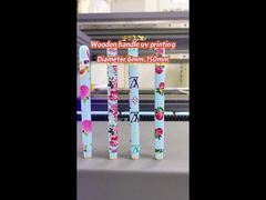 Impresora UV compacta cilindro cama plana Impresora UV de lienzo cilíndrica